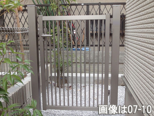 門扉をdiy 日曜大工 で 組み立てて取り付けるのもいいですね