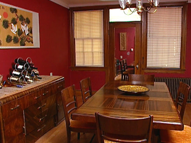 Red Walls Dining Room Colors