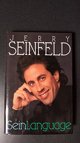 SEINLanguage by Jerry Seinfeld hardcover 1993, by jerry seinfeld