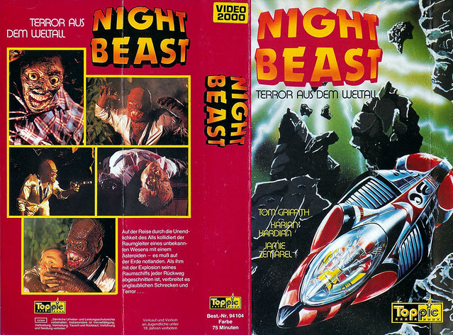 Night Beast (VHS Box Art)