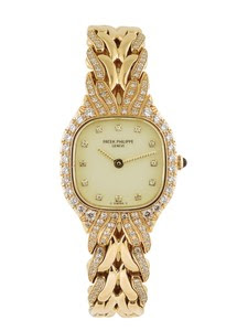 Patek-Philippe-La-Flamme-18k-Yellow-Gold-and-Diamond-Ladies-Bracelet ...