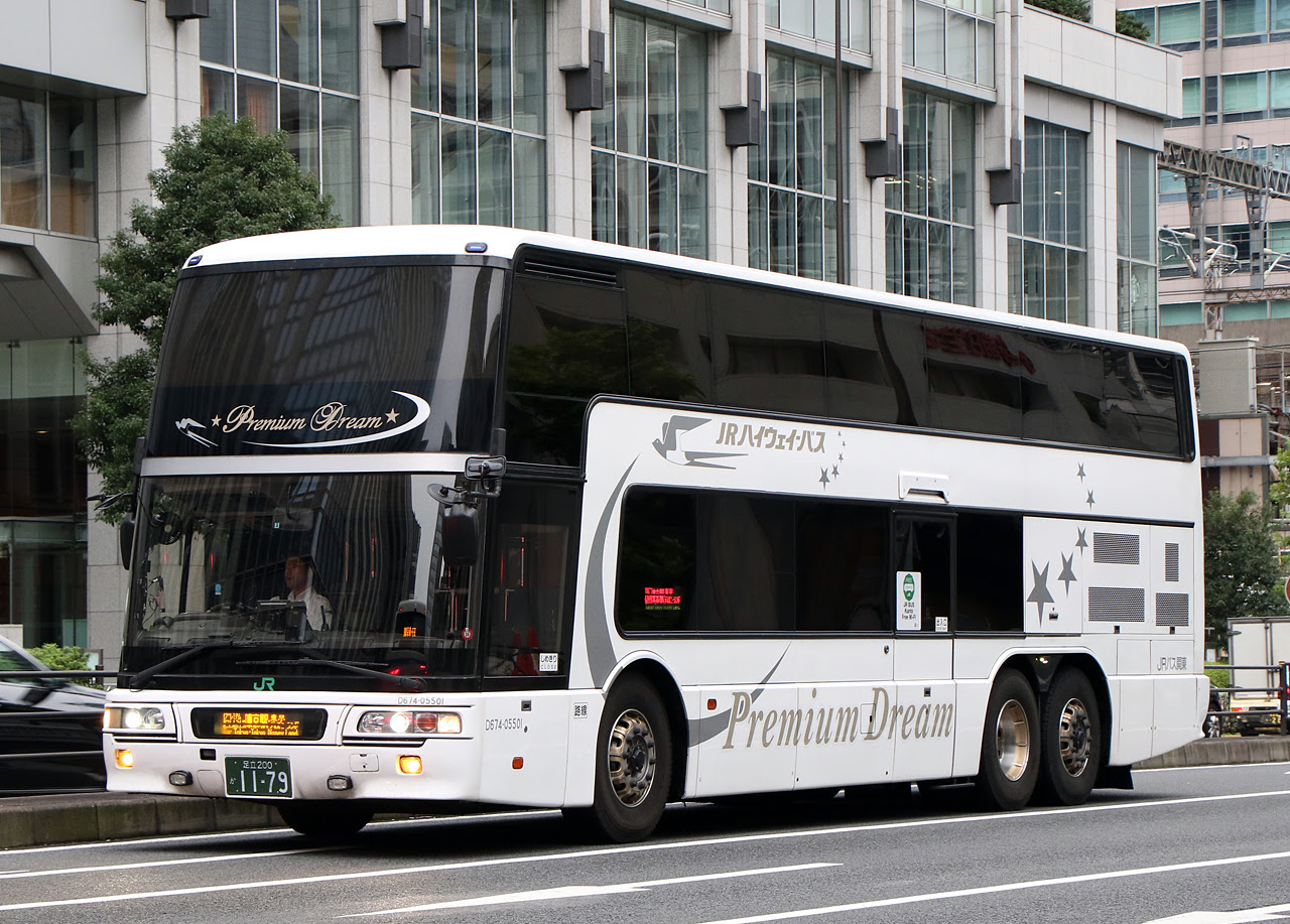 東京駅 新宿駅 京都駅 奈良駅 大阪駅 神戸線 プレミアムドリーム号 夜行バス情報サイト The Night Express Bus