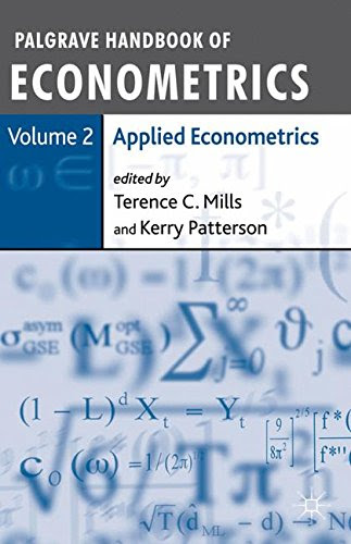 Palgrave Handbook of Econometrics: Volume 2: Applied EconometricsFrom Palgrave Macmillan