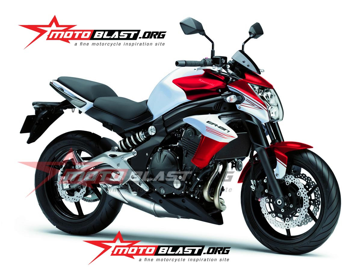 Kawasaki ER6n Merah Putih Seperti Yamaha New Vixion Lightening Kawasaki ER6n Merah Putih Seperti Yamaha New Vixion Lightening