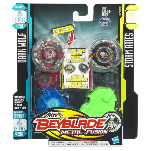 Beyblade Metal Fusion Battletop Faceoff - Darkness Howling Blazer (145FS+125S)
