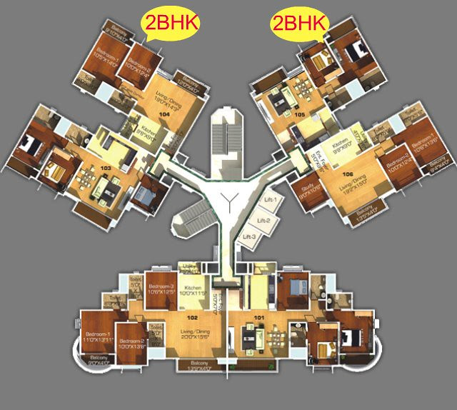 Sangria Megapolis Hinjewadi Pune Tower Type - 3
