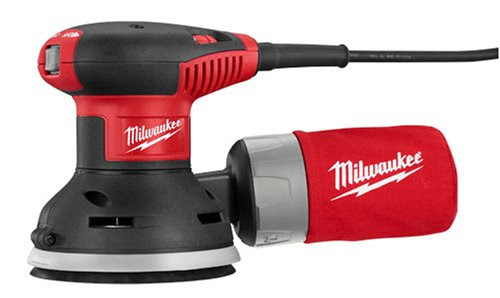 Christmas Milwaukee 6021-21 Random Orbit Palm Sander with dust collection bag Deals