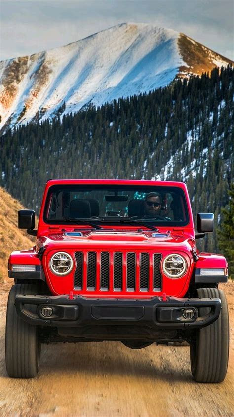 jeep wrangler red offroad iphone wallpaper iphone wallpapers