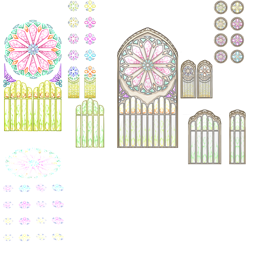 オリジナル ステンドグラス素材 サボテンの花言葉