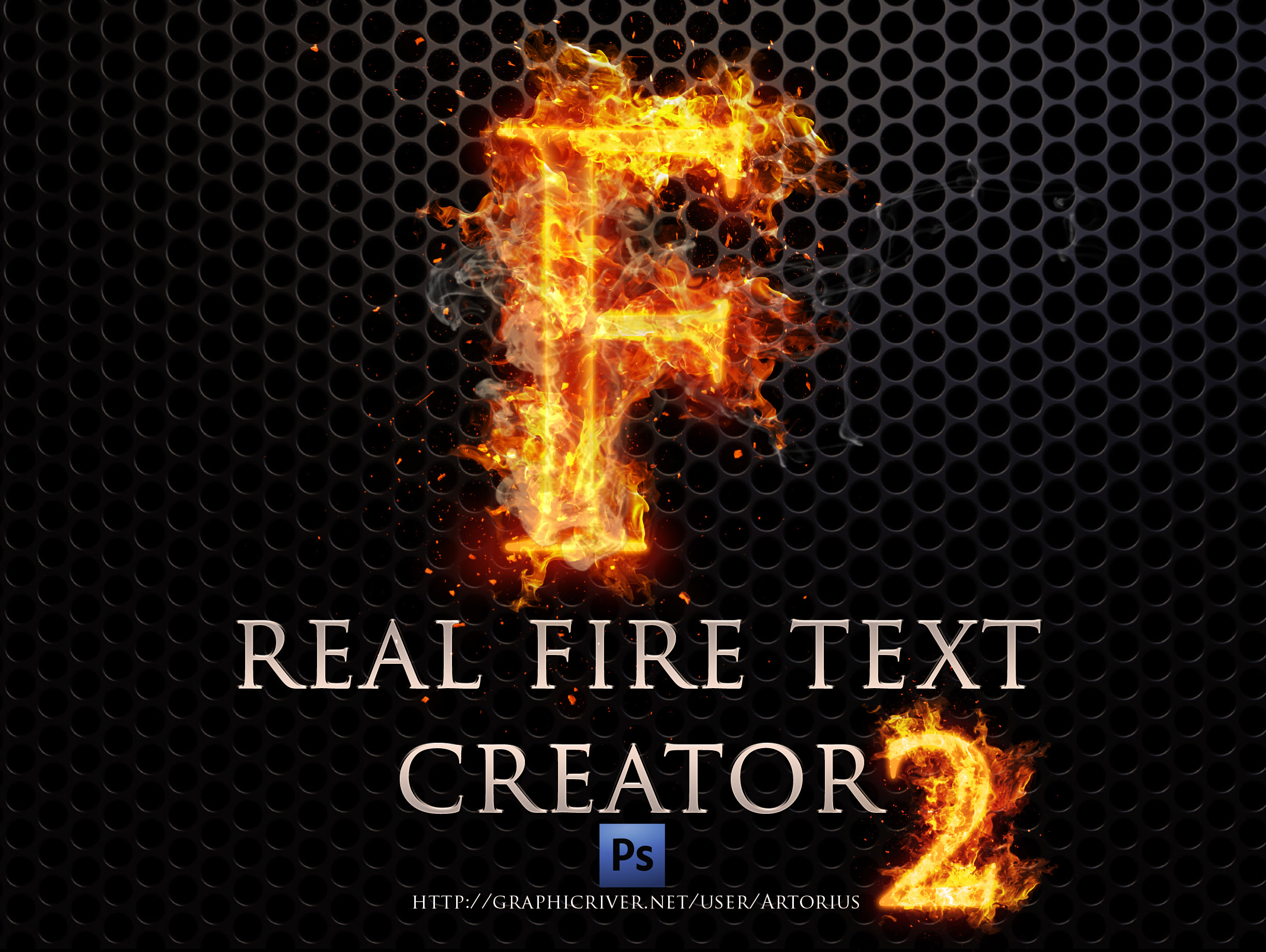 Download Real Fire Text Creator 2 by Artorius | GraphicRiver
