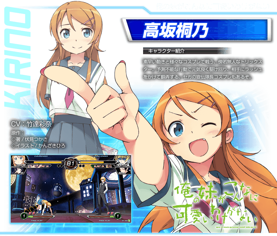 プレイヤーキャラクター 電撃文庫 Fighting Climax Ignition 公式サイト