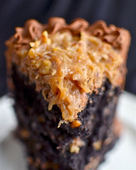 yammies glutenfreedom gluten  german chocolate cake