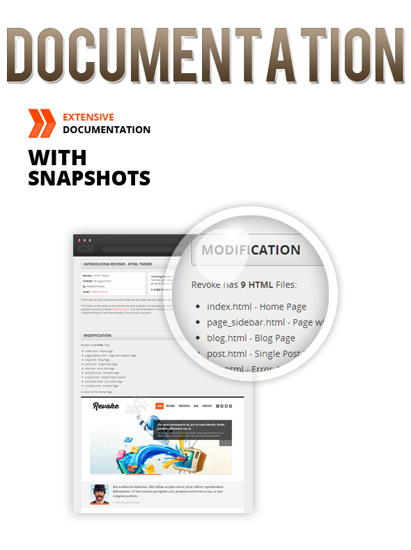 documentation