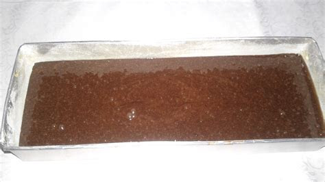 membuat brownies panggang  lembut  mixer
