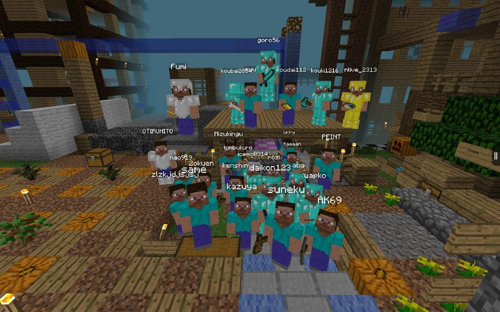日本語マルチプレイサーバー Minecraft Be Wiki
