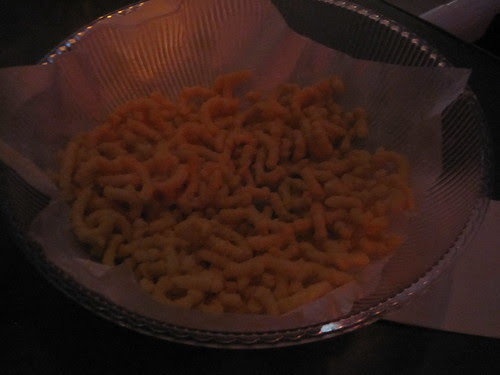 corn puffs at Jello bar