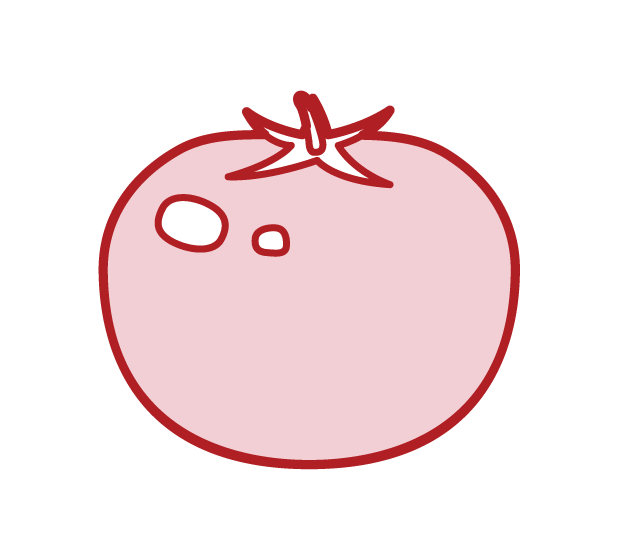 トマトのイラスト フリーイラスト素材 Kukukeke ククケケ