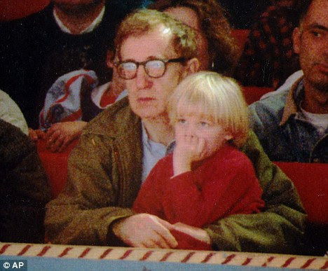 Estranged: Woody and his son Ronan haven't spoken since the early 1990s