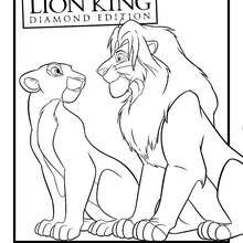 Dibujos Para Colorear Rey Leon 14 Paginas Disney Para Imprimir