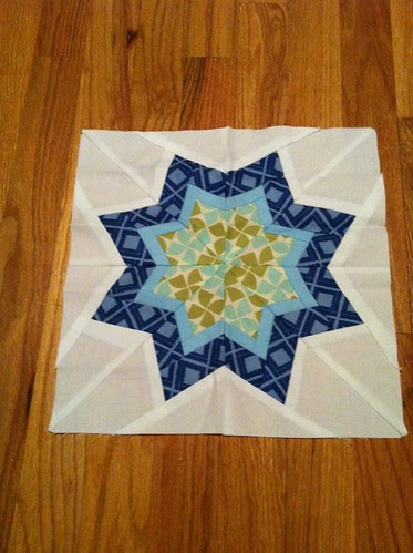 beginnings of Mad's quilt