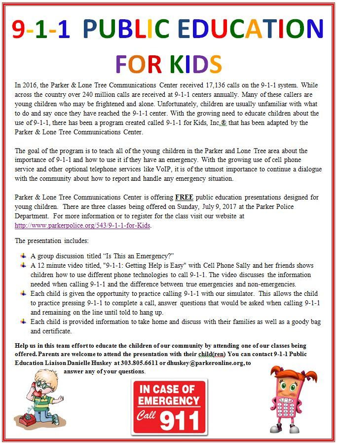 Parker Police Official Website