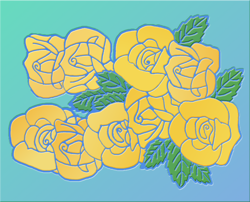yellow roses 03