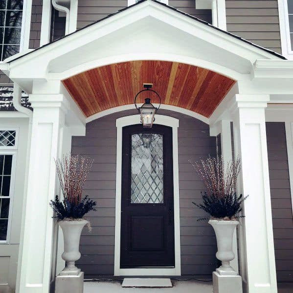 Top 70 Best Porch Ceiling Ideas - Covered Space Designs