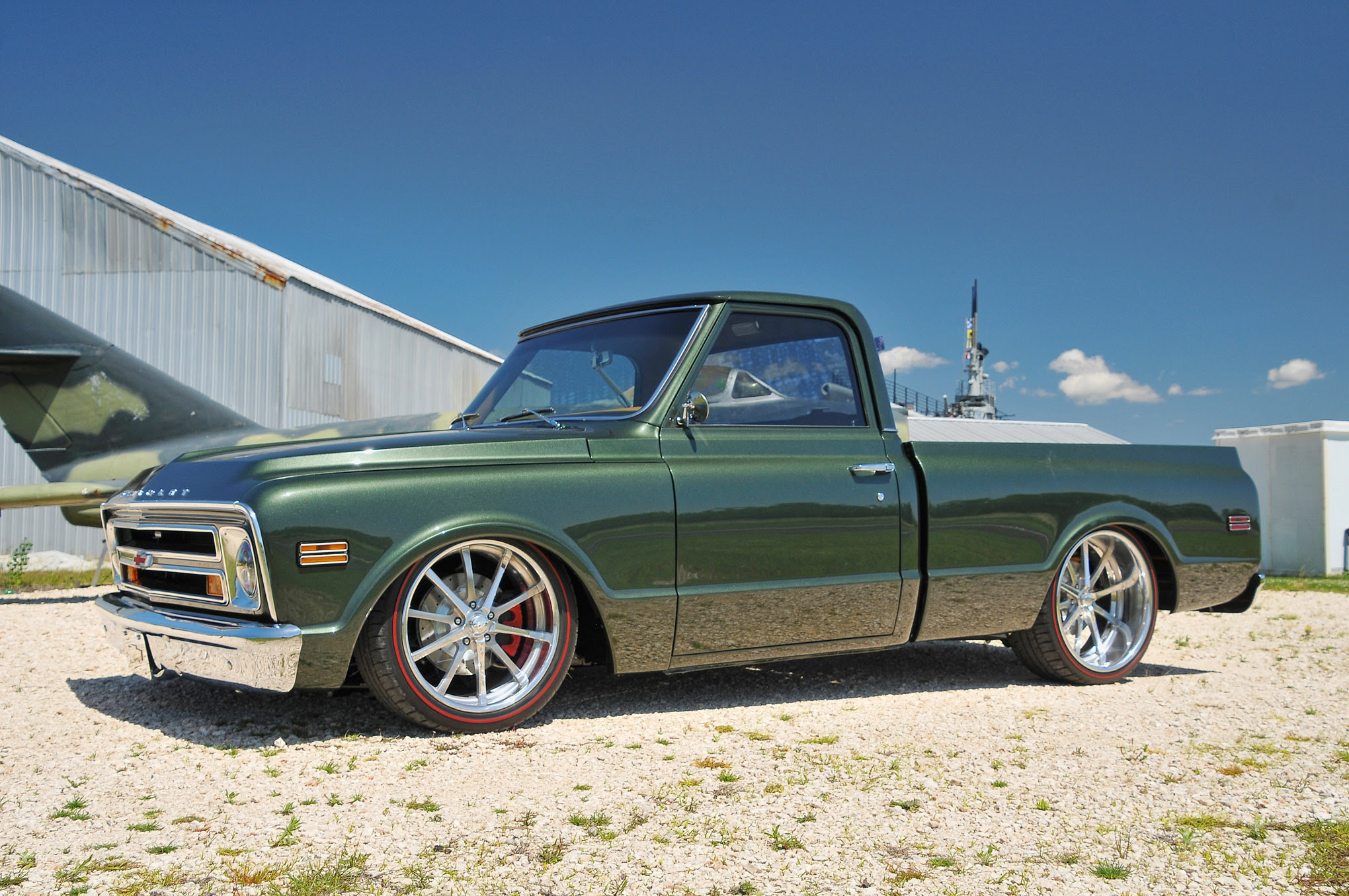 1968 Chevy C 10 Green Machine