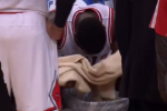 Nate Robinson Gets Sick on Sidelines During Timeout