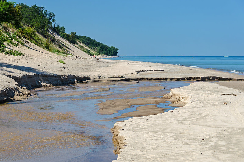 Central Beach from the Delta