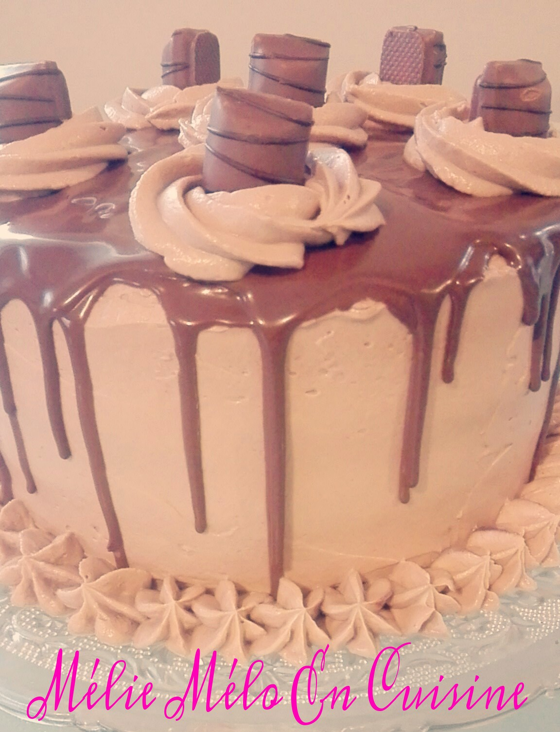 Layer Cake Au Kinder Bueno Avec Ou Sans Thermomix Melie Melo En Cuisine