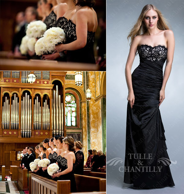 Black wedding dresses  Tulle & Chantilly Wedding Blog