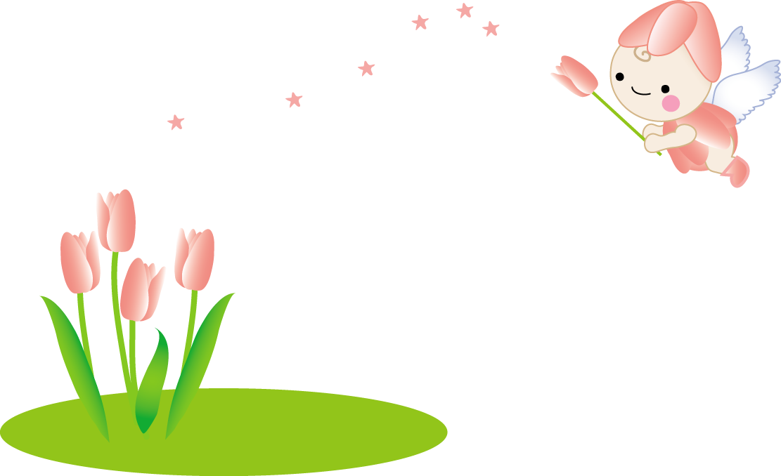 春 チューリップのイラスト 無料イラスト フリー素材