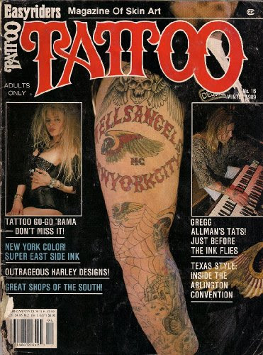 Buy Cheap TATTOO MAGAZINE WINTER 1989 OUTRAGEOUS HARLEY DESIGNS GREGG 