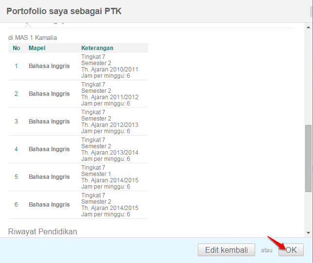 Cara Cetak Kartu Digital Untuk Keaktifan PTK Pada 