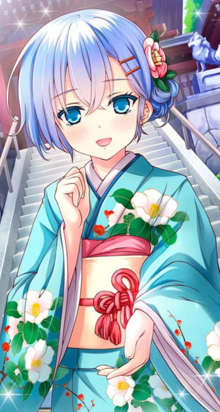 ガールフレンド 仮 Iphone壁紙 画像 1 村上文緒 Iphone5壁紙 744 1392 Ios7用 他 アニメ壁紙ネット Pc Android Iphone壁紙 画像