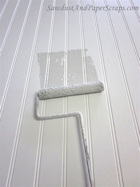 quick easy paint beadboard sawdust girl