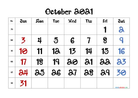  20 october 2021 calendar free download printable calendar templates