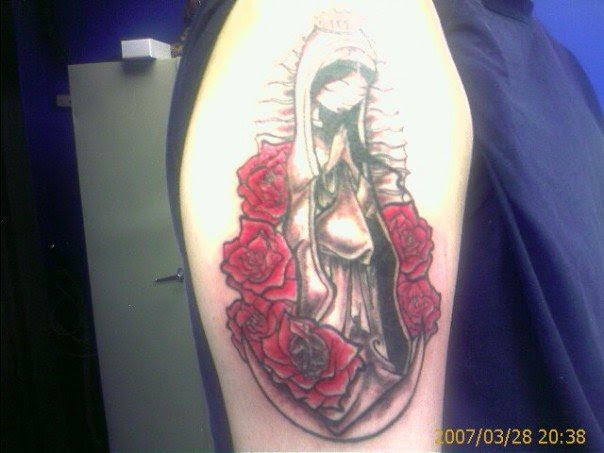 la virgen de guadalupe by ~zombiezeus on deviantART