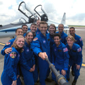 Astronaut candidates selfie