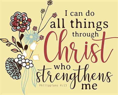 christ  strengthens