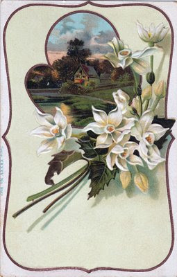 Free Vintage Clip Art - Charming Cottage - The Graphics Fairy