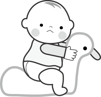 赤ちゃんとママ 上手に出来たね 育児 無料イラスト フリー素材