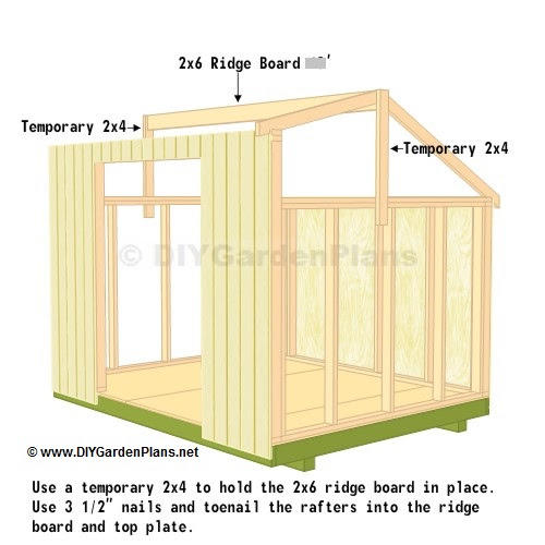 Truss: Saltbox Shed Plans - Page 8