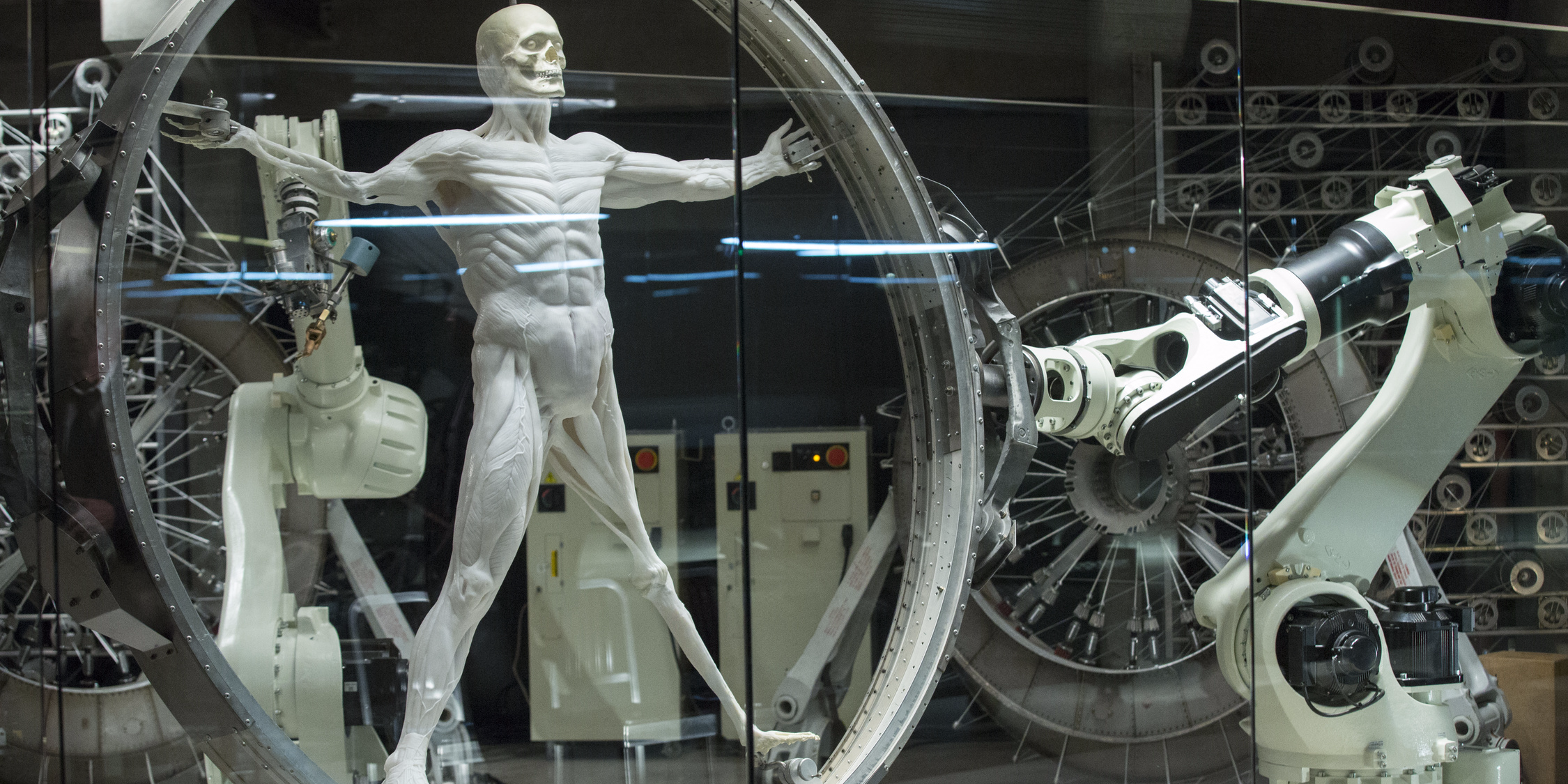 Westworld robot machine creators credit John P. Johnson HBO