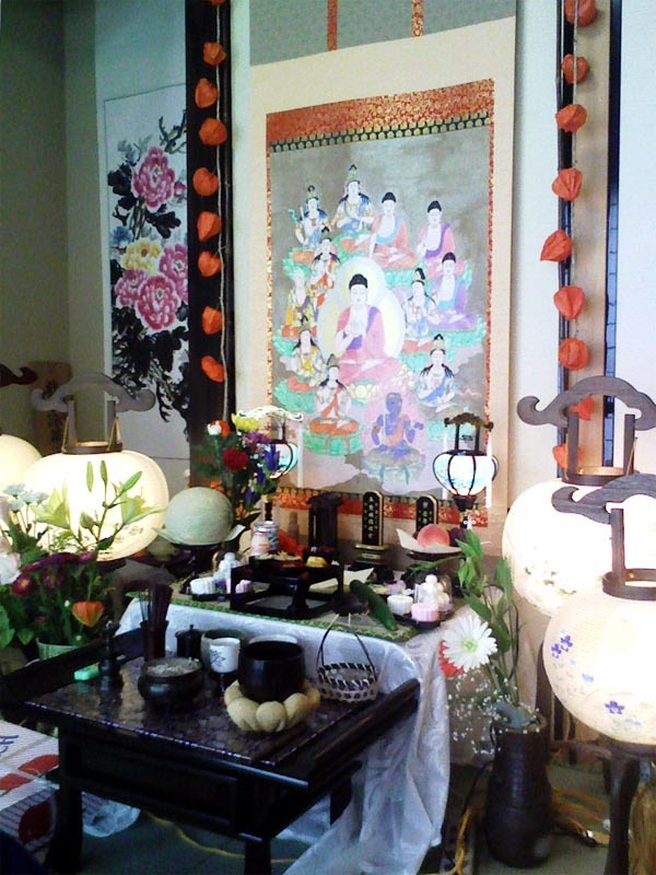 お盆の迎え方 精霊棚の飾り方 曹洞宗 貞昌院 Teishoin Temple