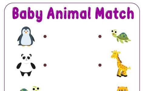 Free Reading mother and baby animal matching Reading Free PDF