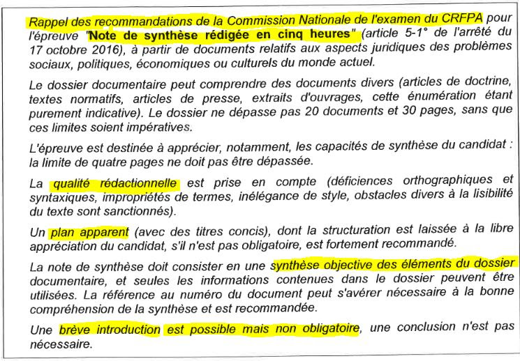 Pdf Note De Synthese Methodologie Et Exemple Fiches Cours