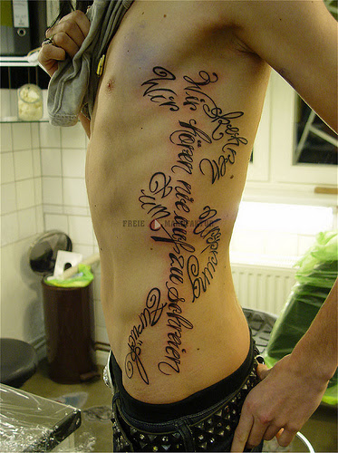 bill kaulitz ' s new tattoo. pls no rude comments about Tokio Hotel and the 
