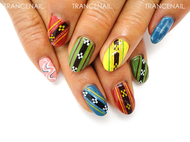 ミンサー柄ネイル Trancenail Blog